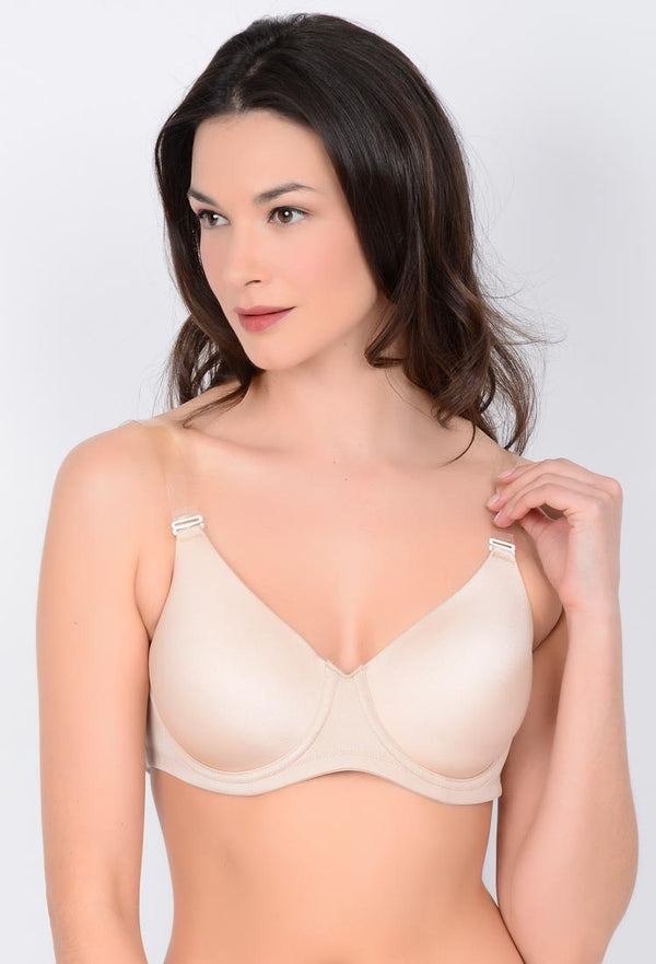 QT Intimates Front Closure Leisure Bra with Velcro Strap 225V