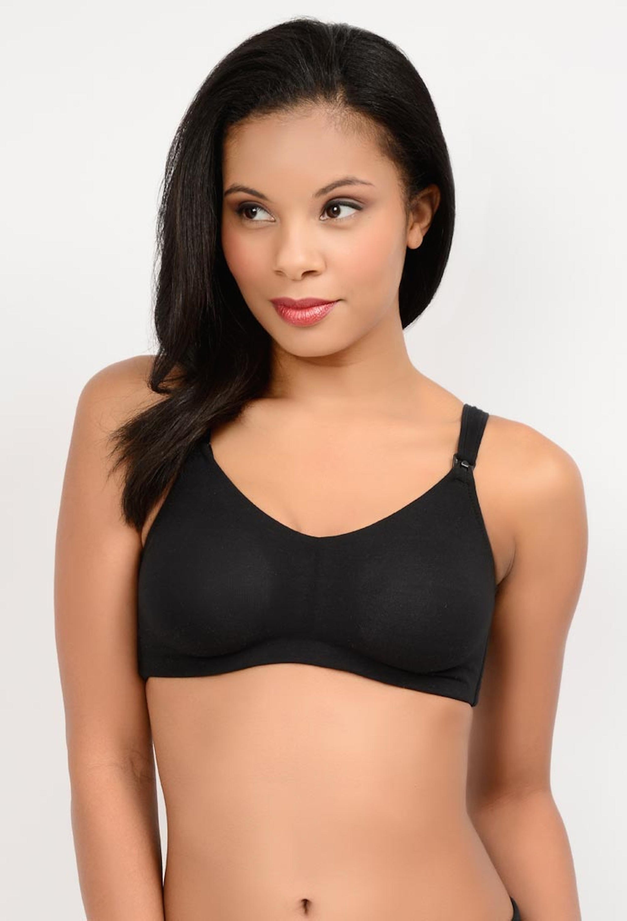 Cotton Blend Wireless Nursing Bra - Style 361 - Q-T Intimates