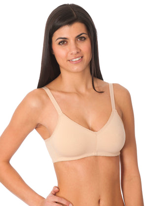 Molded Cotton Blend Bra (370A)