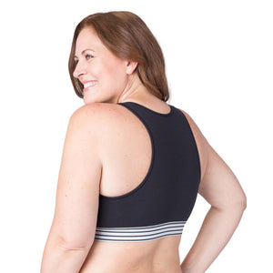 4102 Stripe Nursing Sports Bra