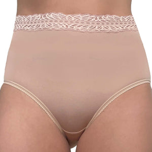 44623 - Leaf Lace Waist - 3 pack panty